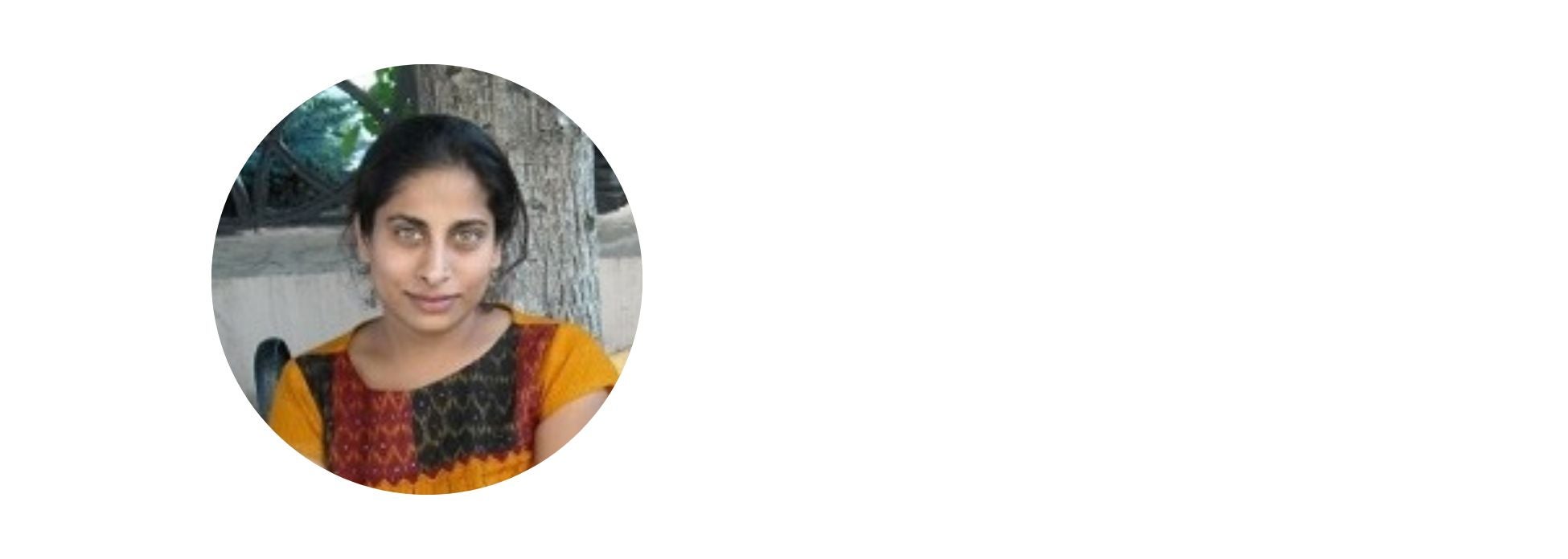 Dr. Vrinda Chidambaram: Mentor of the Year 2017-2018