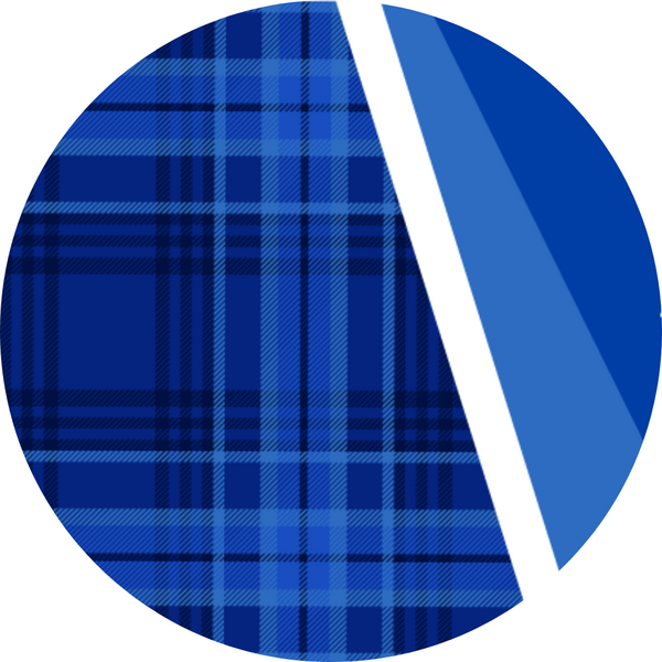 Highlander Day Background Blue Tartan 